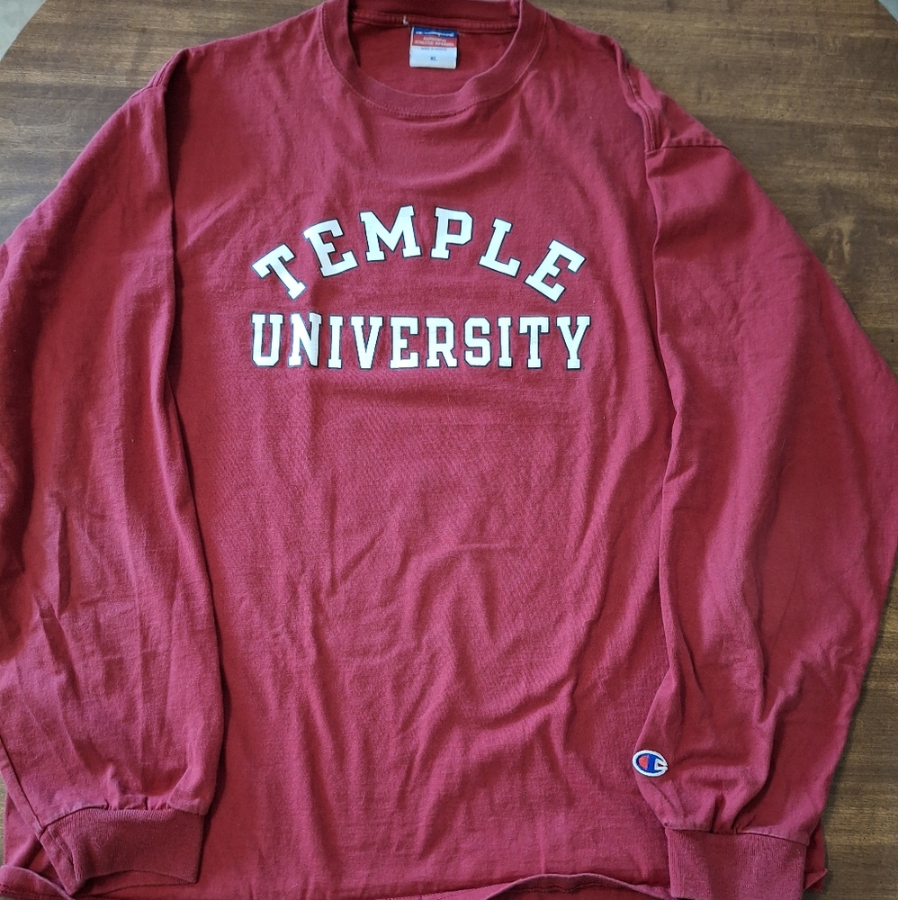 Temple University Champion Authentic Athletic Apparel